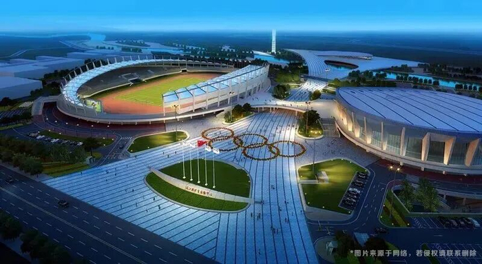 阳光赛场，绿能相伴！光伏篮球场落地浦江县体育中心
